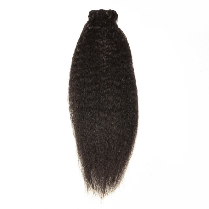 Raw Cambodian Kinky Straight Bundle For Natural Blowout