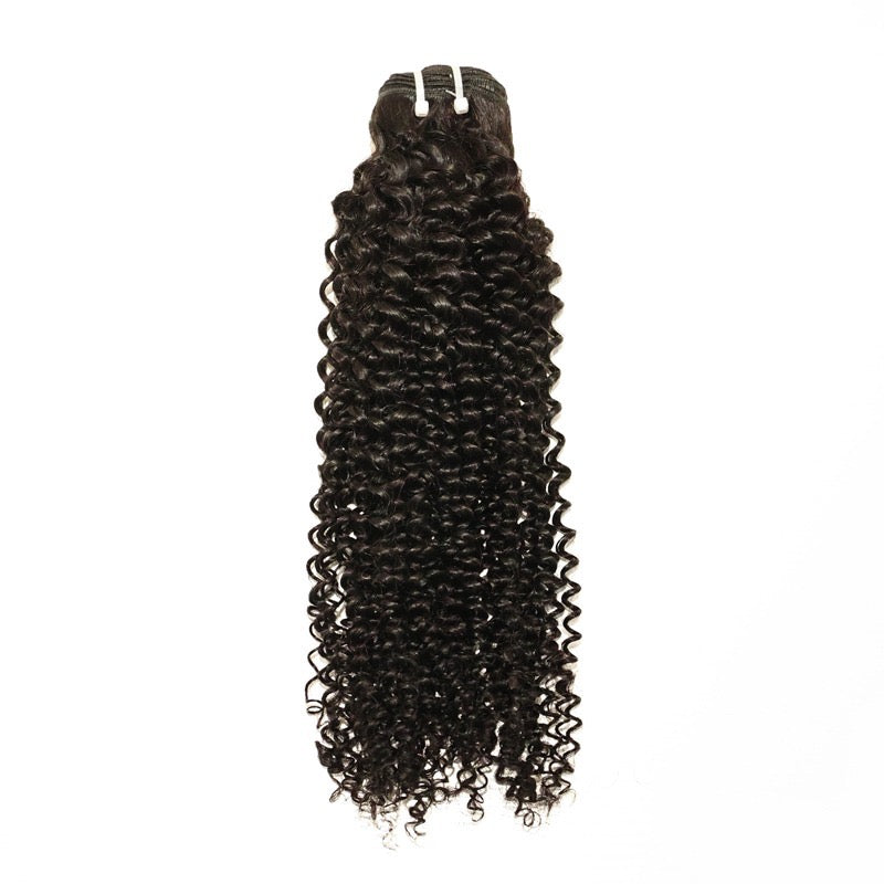 100 Percent Raw Cambodian Kinky Curly Hair Bundle Collection