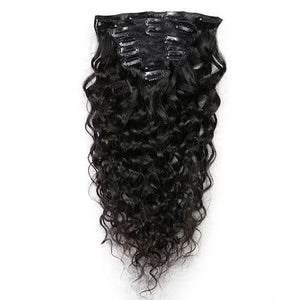Water Wave Clip-In Hair Extensions For Length And Volume