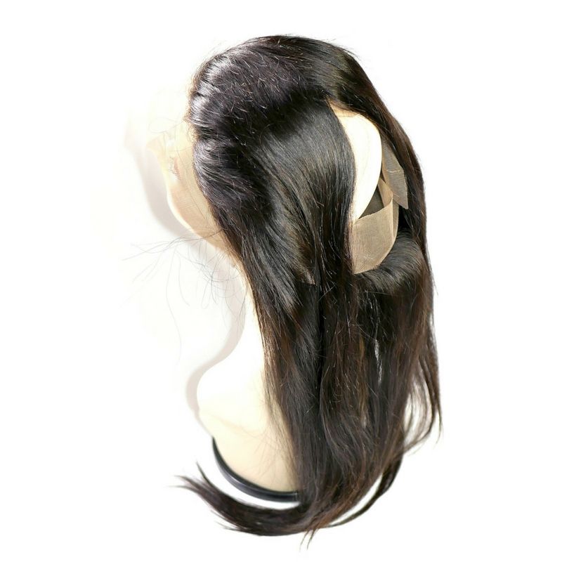 Virgin Brazilian Human Hair 360 Lace Frontal 18 Inch
