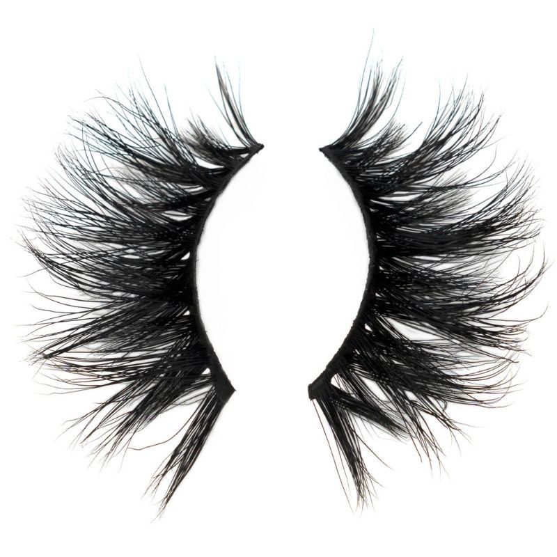 August 25mm 3D Mink Lashes Natural Color Reusable Lashes