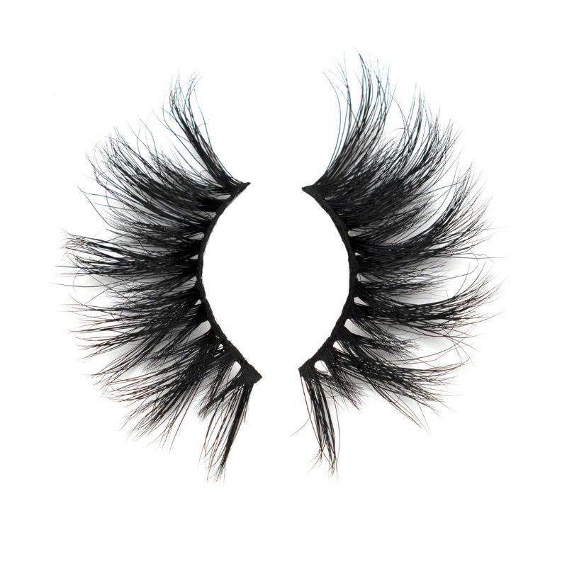 January 3D Mink Lashes 25mm Natural Volume Lashes Pro