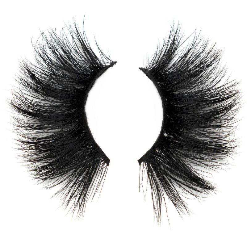 November 3D Mink Lashes 25mm Volume Faux Lashes Natural