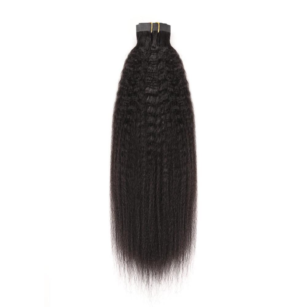PU Seamless Clip In - Kinky Straight